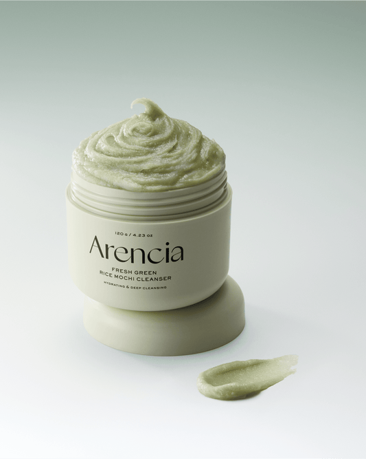 Fresh Green Rice Mochi Cleanser Water Cleanser Arencia