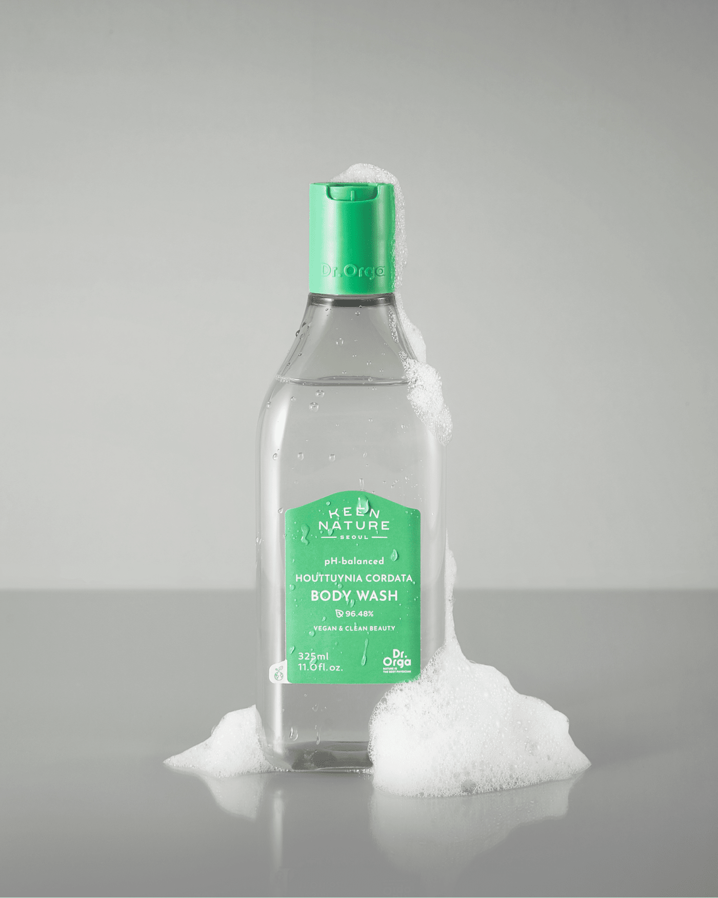 pH-balanced Houttuynia Cordata Body Wash Dr. Orga
