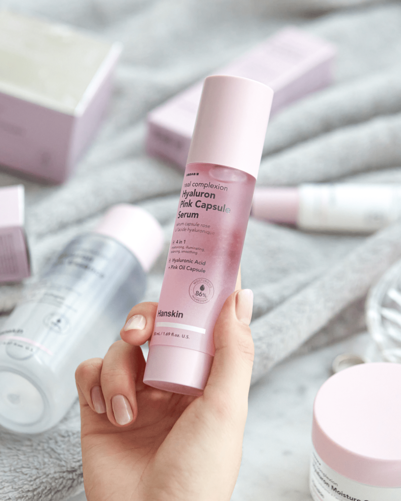 Pink Capsule Serum Serum/Ampoule HANSKIN