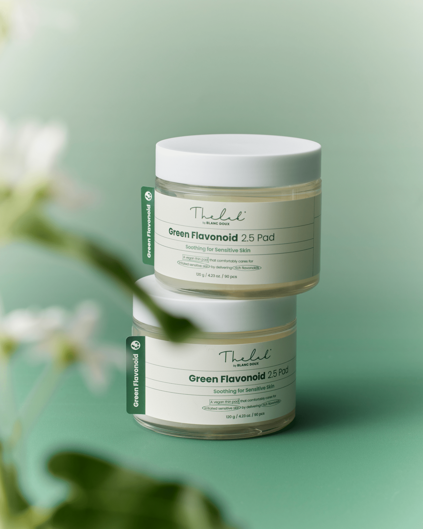 Green Flavonoid 2.5 Pads Toner The Lab By Blanc Doux