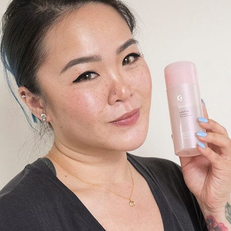 We Tried Glossier’s New Acid Exfoliator, Solution, and This Is What It Did to Our Skin