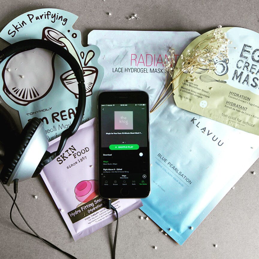 Sheet Mask Playlist Timer