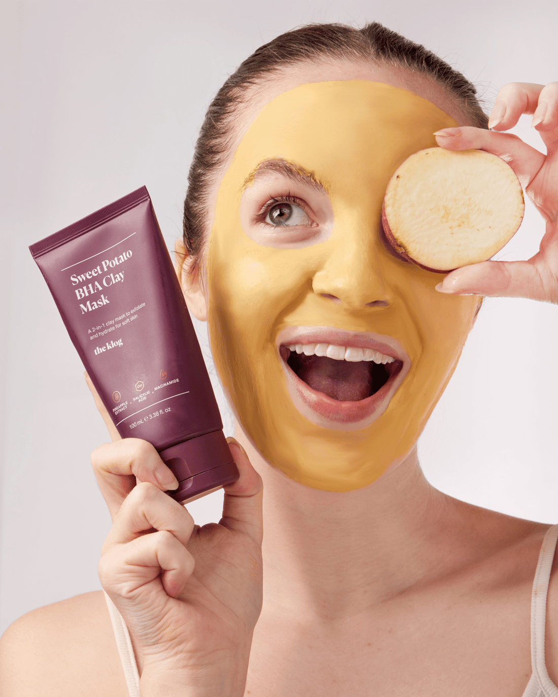 The Ultimate Skin Treat: Discover the Klog's Brand-New Sweet Potato BHA Clay Mask