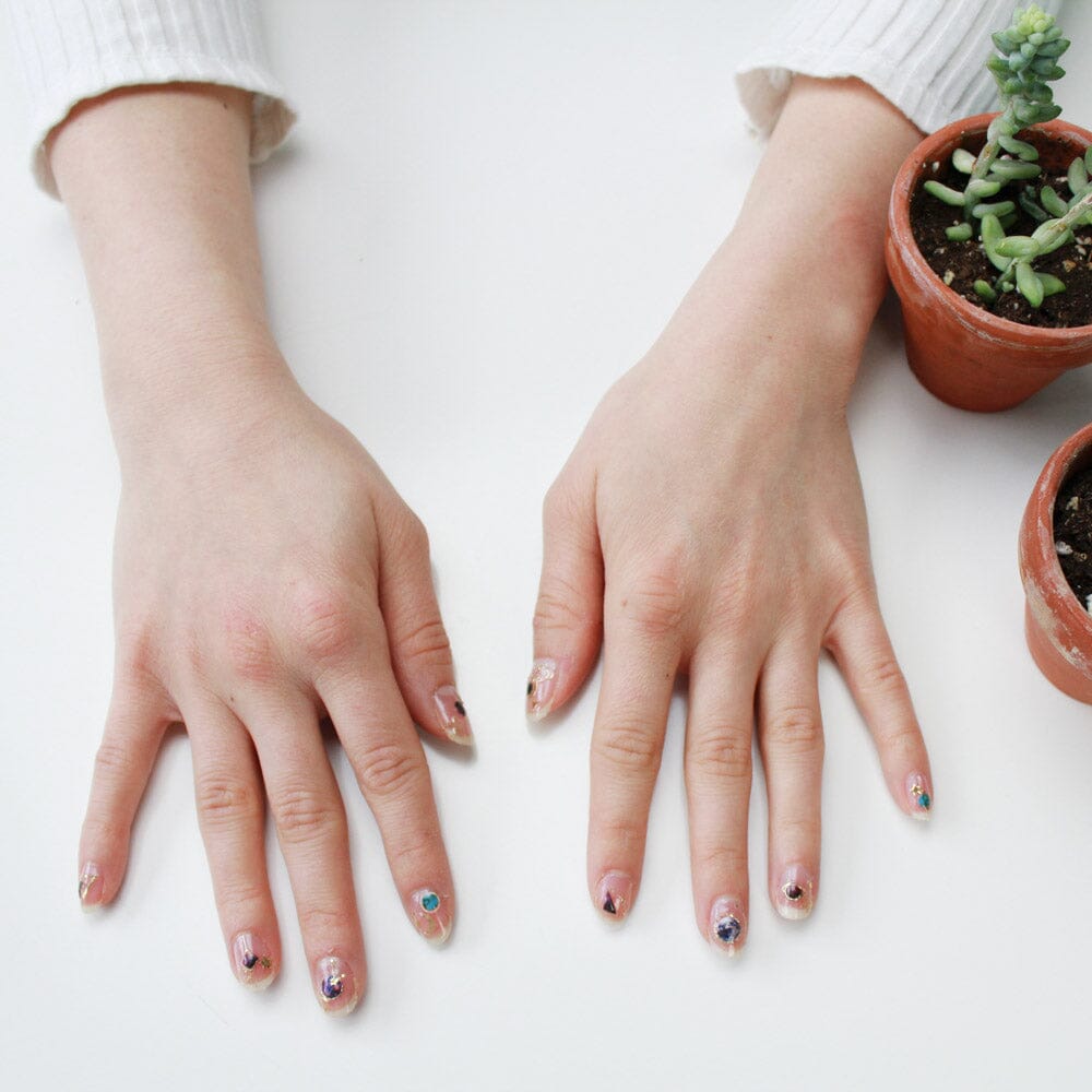 The Easy Nail Sticker Manicures Korean Girls Love