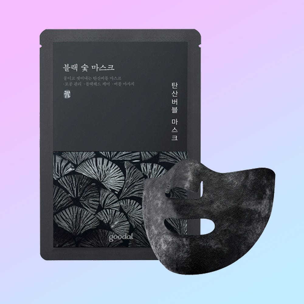 The Charcoal Sheet Mask That Uses Bubbles to Deep Clean Pores