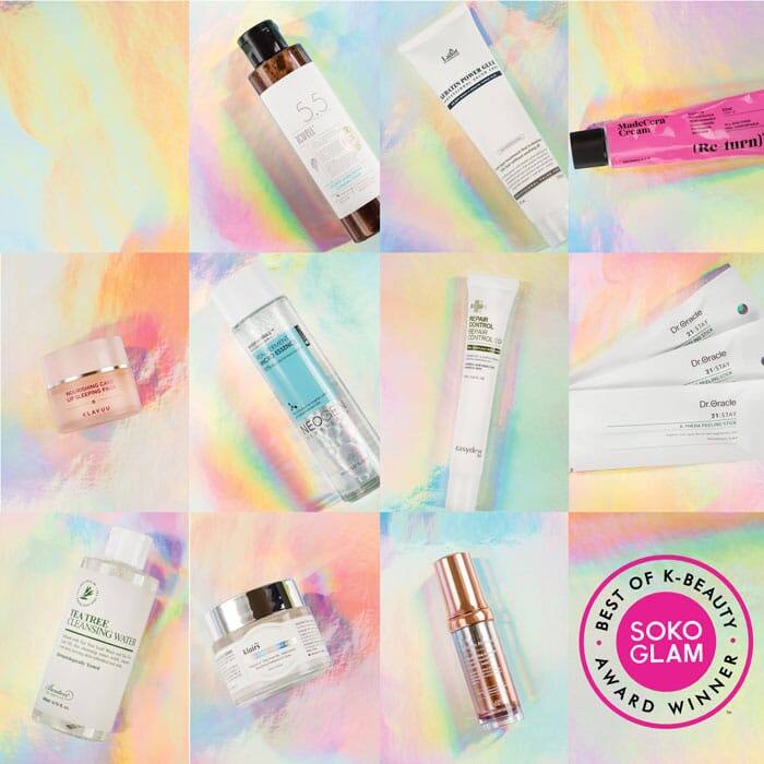 Meet the 2018 Soko Glam Best of K-Beauty™ Awards Winners