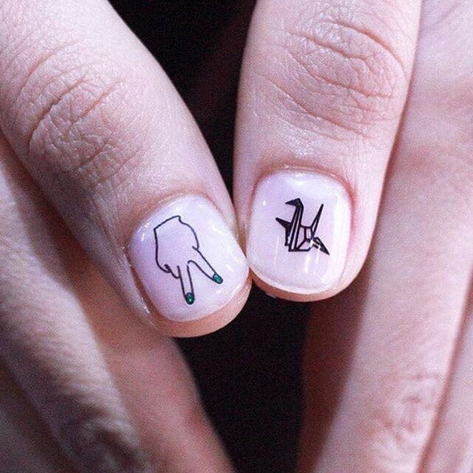 Tattoo Nails Are The Coolest Nail Art Trend