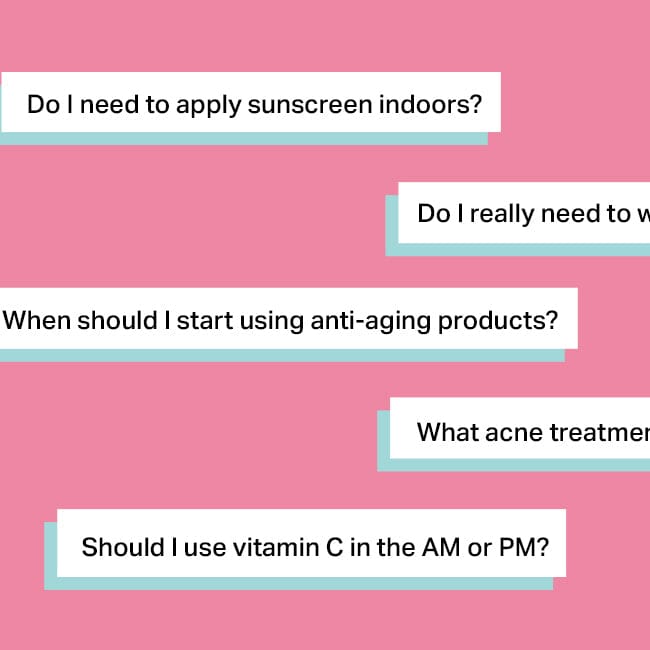 These Are the Most Common Skin Care Questions We Got From Readers in 2019