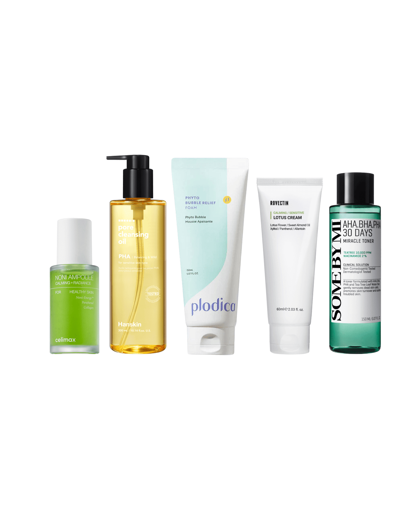 5-Step Acne + Oil Control Set Skincare Set SOKO GLAM 