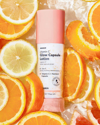 Vitamin C Glow Capsule Lotion Facial Moisturizer HANSKIN 