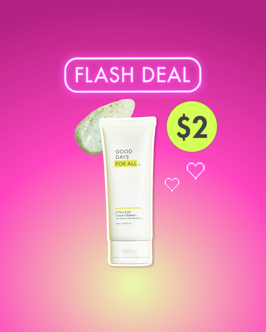 A New Leaf Cream Cleanser Water Cleanser Good Days For All 