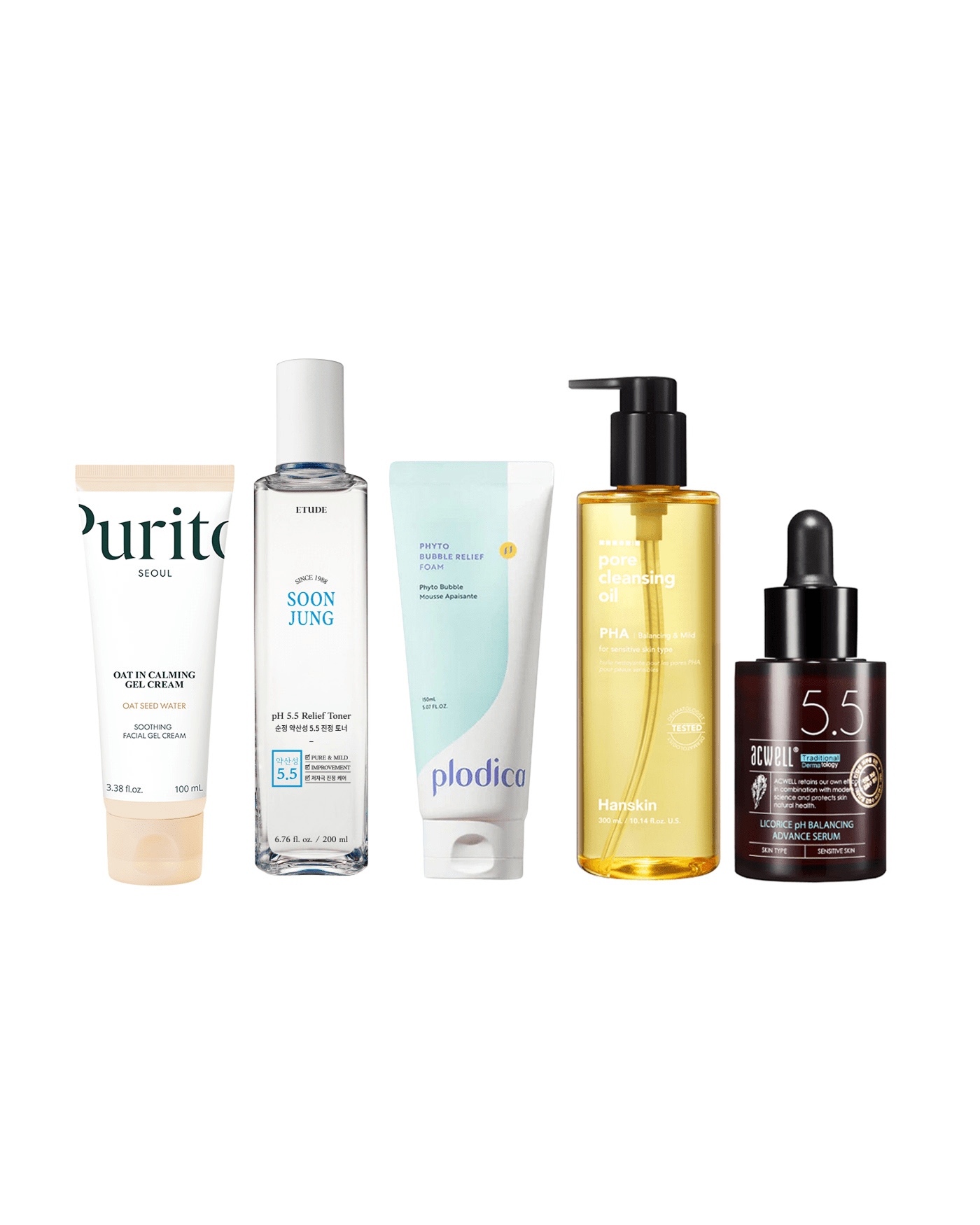5-Step Combination Skin Set Skincare Set SOKO GLAM 