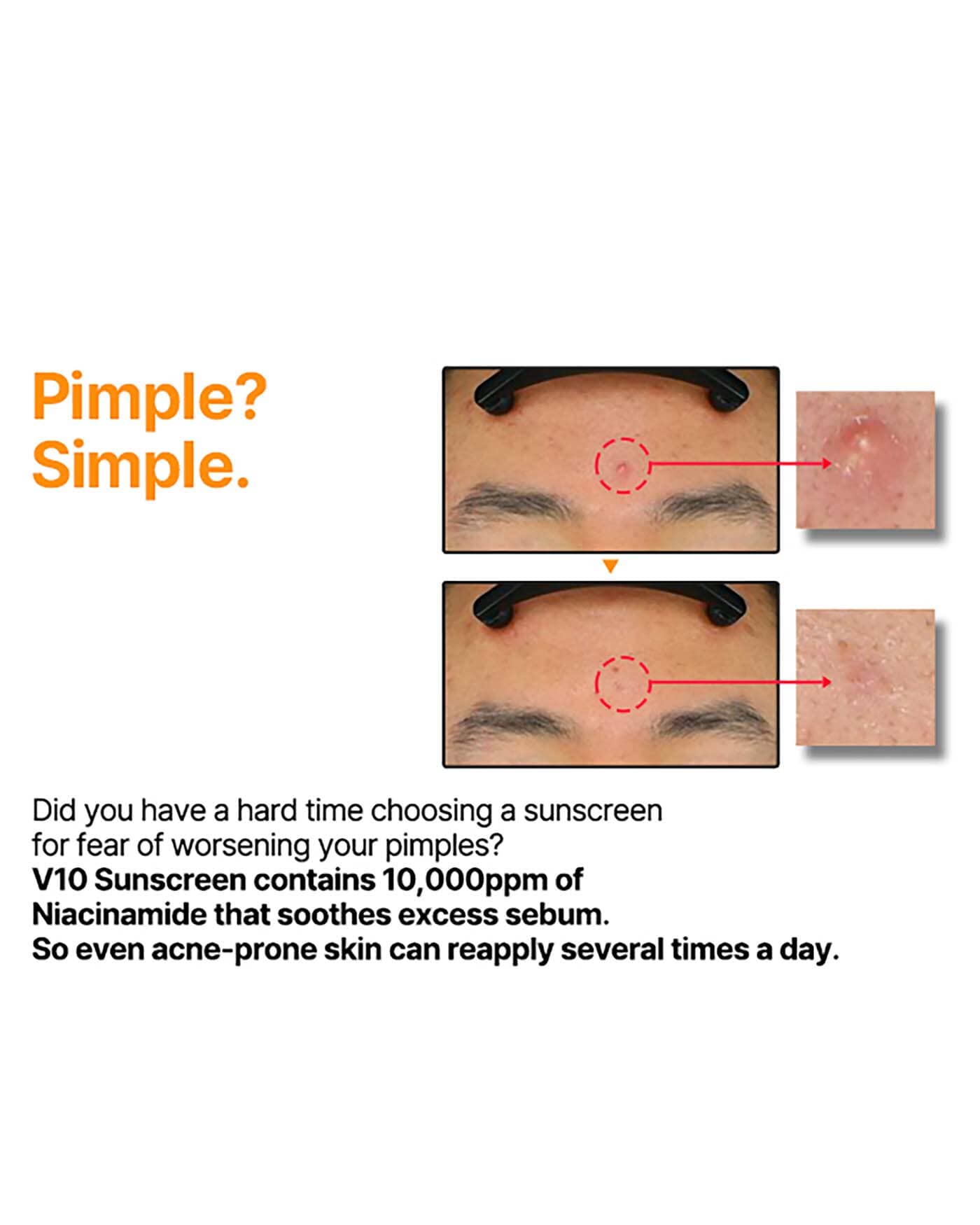 V10 Hyal Airfit Sunscreen Broad Spectrum SPF50