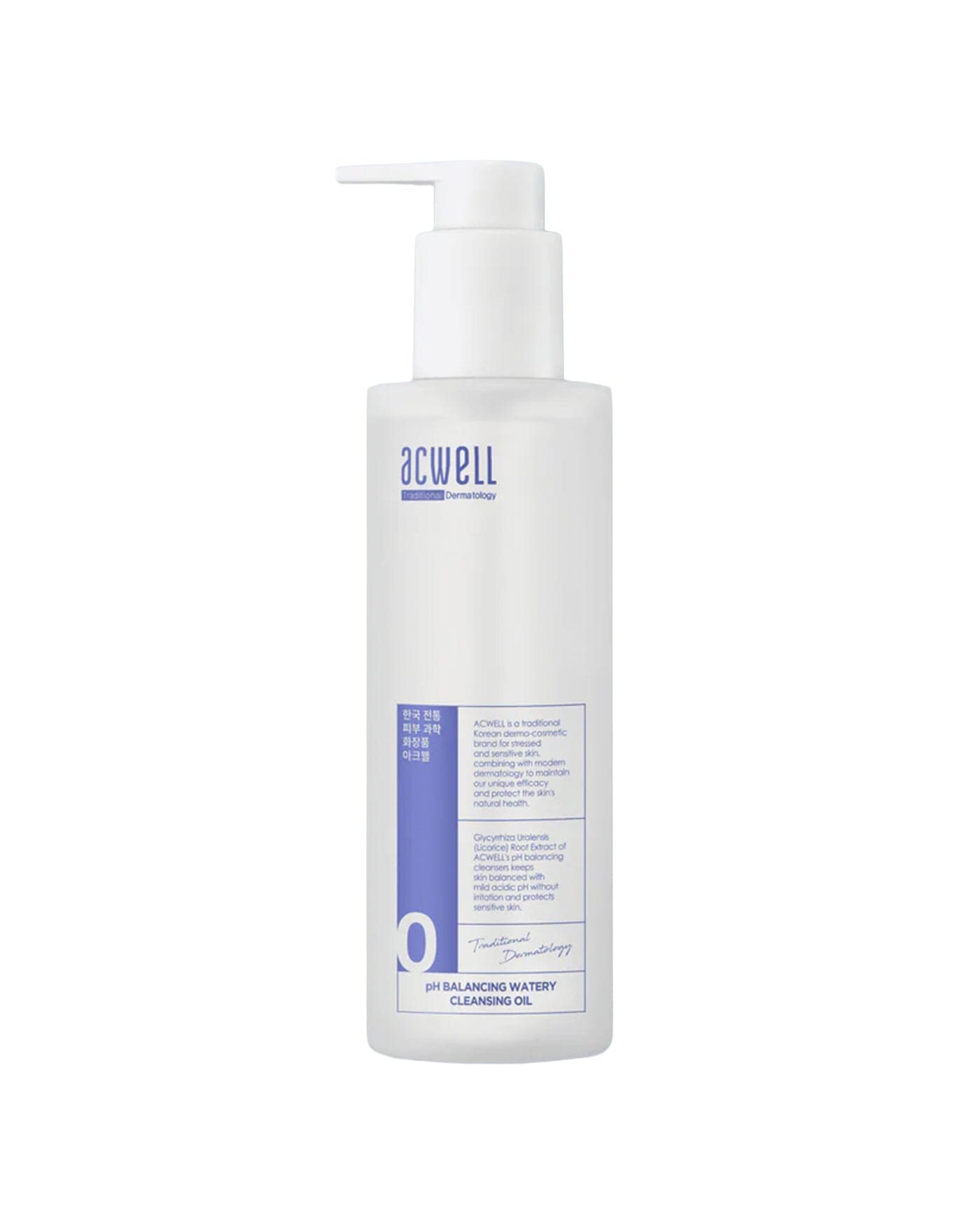 pH Balancing Watery Cleansing Oil Oil Cleanser ACWELL 