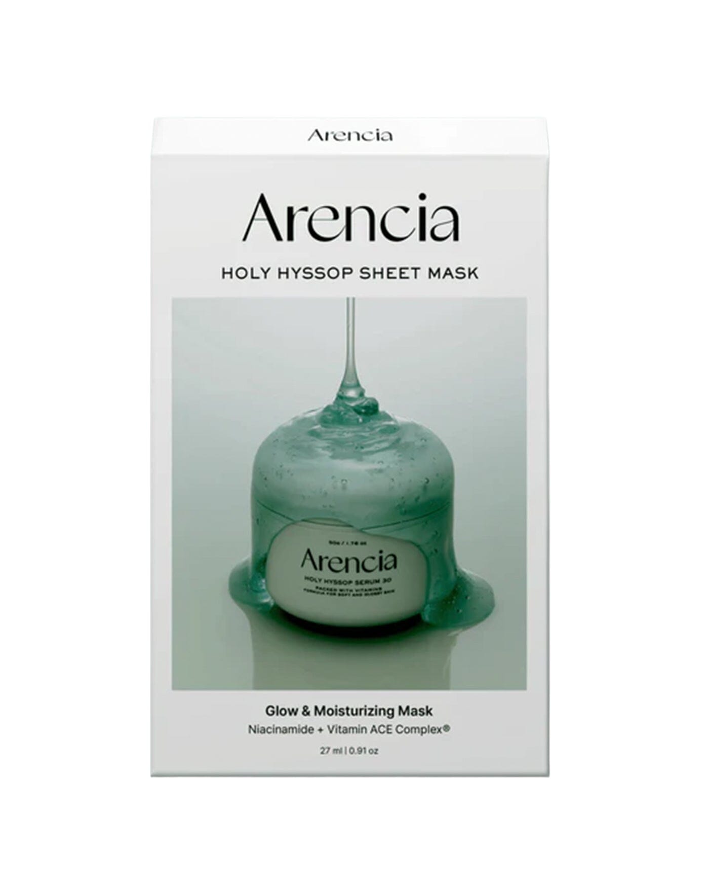 Holy Hyssop Sheet Mask (5 Masks) Sheet Mask Arencia 