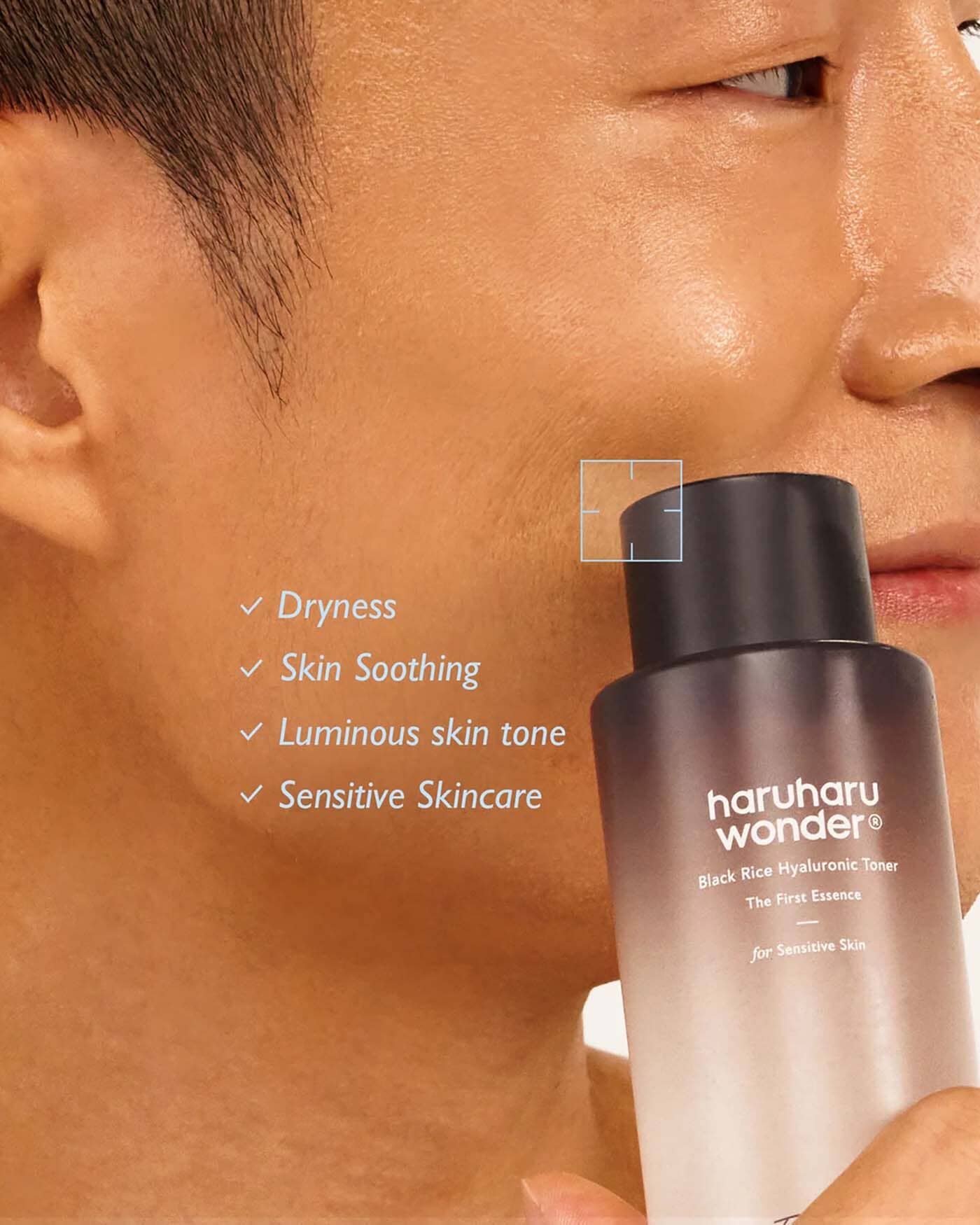 Black Rice Hyaluronic Toner For Sensitive Skin