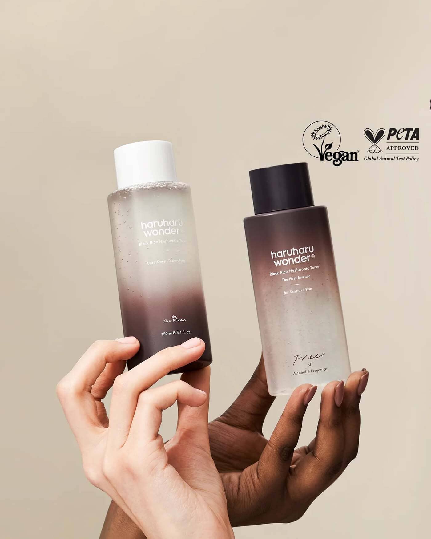 Black Rice Hyaluronic Toner For Sensitive Skin Toner Haruharu Wonder 