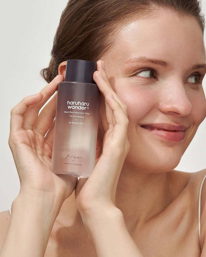 Black Rice Hyaluronic Toner For Sensitive Skin Toner Haruharu Wonder 