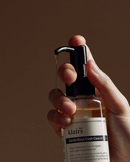 Gentle Black Fresh Cleansing Oil Oil Cleanser KLAIRS 
