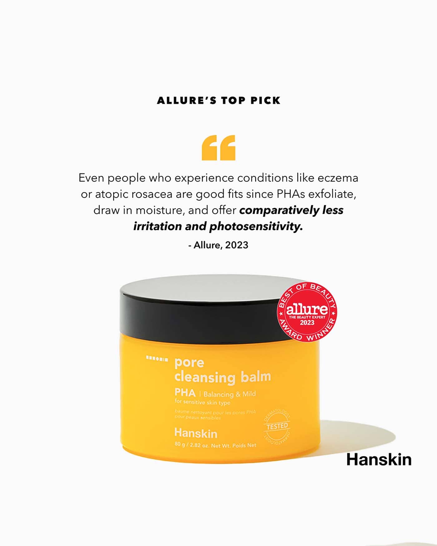 Pore Cleansing Balm [PHA] Oil Cleanser HANSKIN 