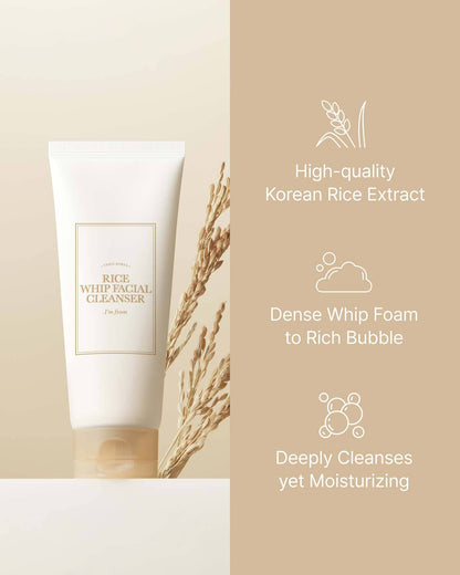Rice Whip Facial Cleanser Water Cleanser I'M FROM 