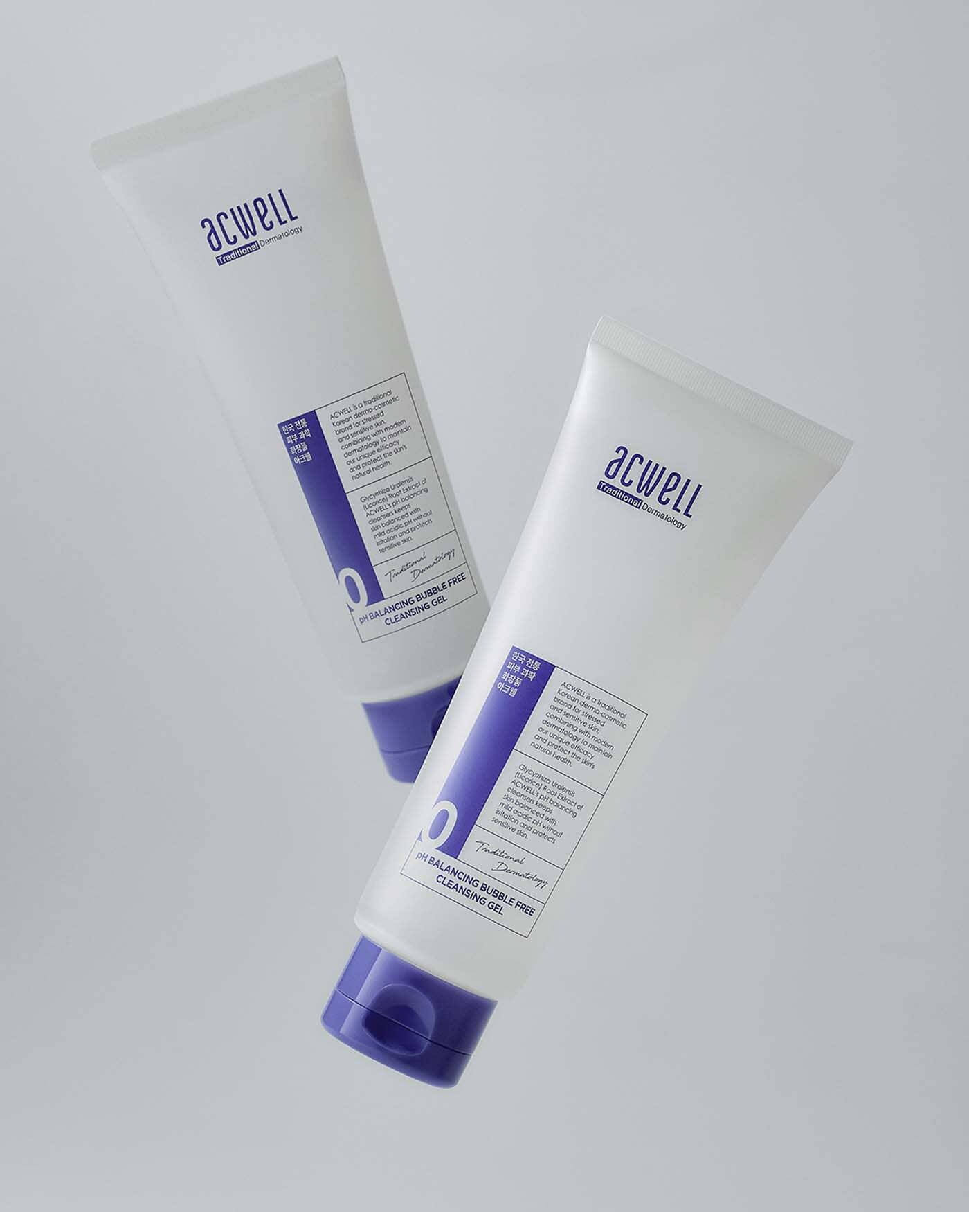 pH Balancing Bubble Free Cleansing Gel Water Cleanser ACWELL 