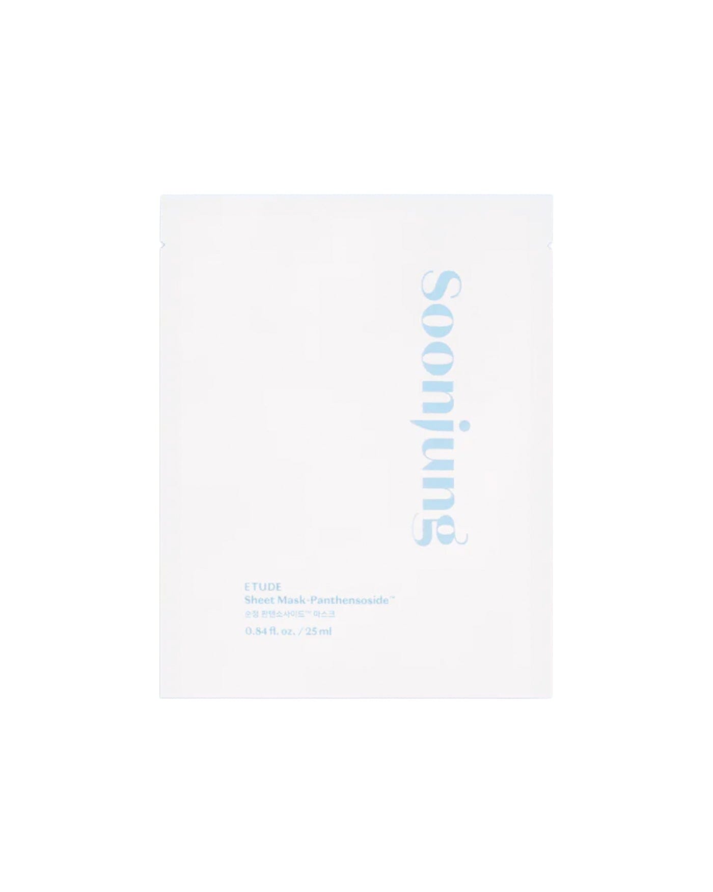 Soonjung Sheet Mask - Panthensoside Sheet Mask ETUDE 