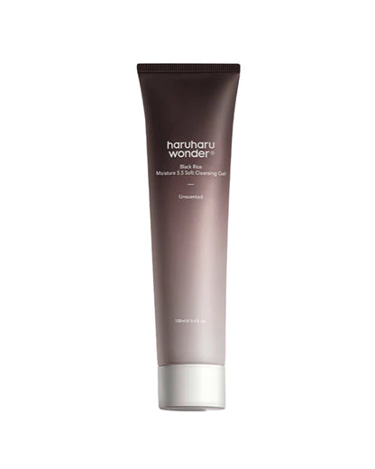 Black Rice Moisture 5.5 Soft Cleansing Gel Water Cleanser Haruharu Wonder 