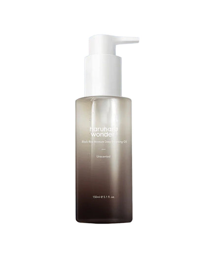 Black Rice Moisture Cleansing Oil Oil Cleanser Haruharu Wonder 