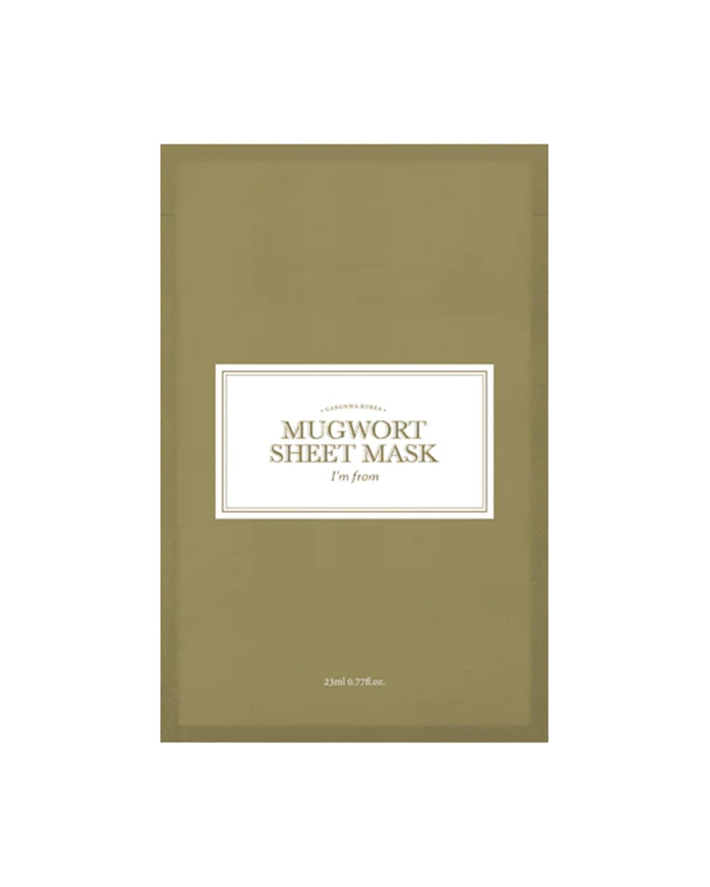 Mugwort Sheet Mask (Single) Sheet Mask I'M FROM 