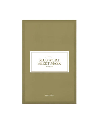 Mugwort Sheet Mask (Single) Sheet Mask I'M FROM 