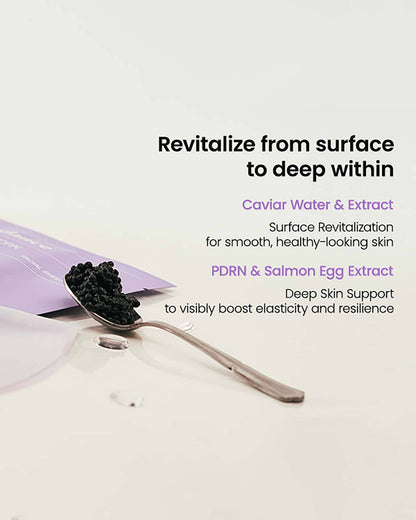 Rejuvenating Caviar PDRN Real Deep Mask Sheet Mask Biodance 