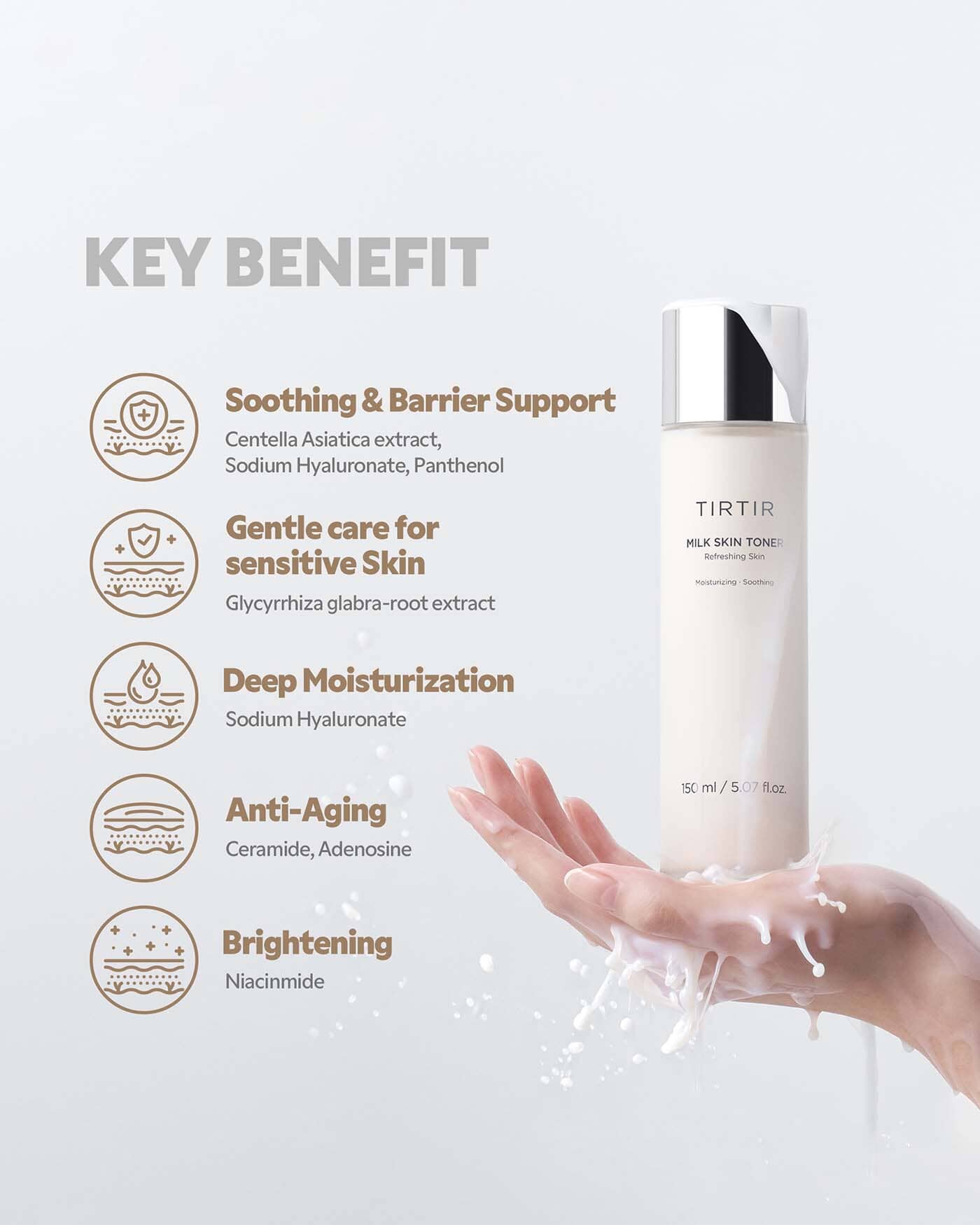 Milk Skin Toner Toner TIRTIR 