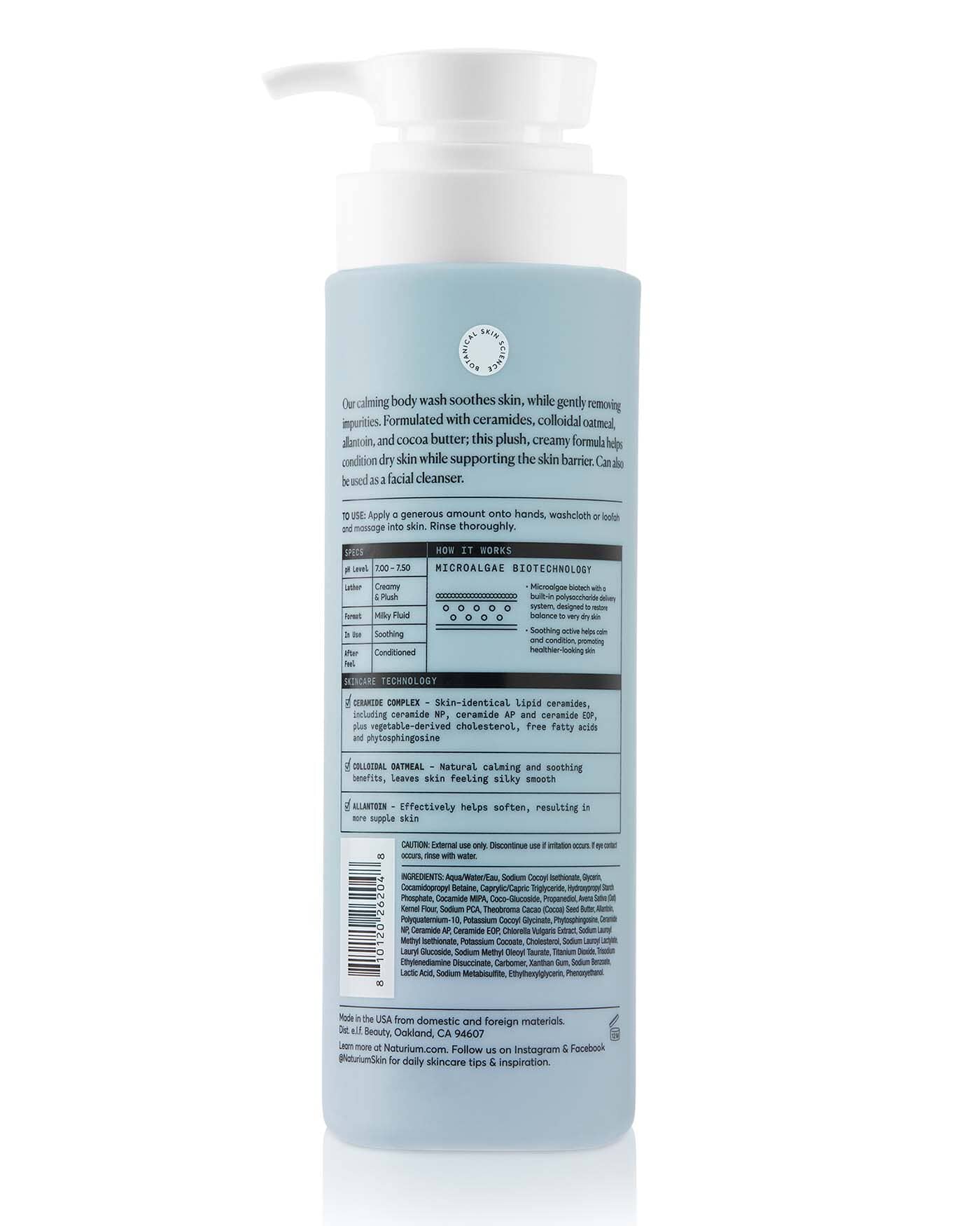 The Calmer Ceramid Body Wash NATURIUM 