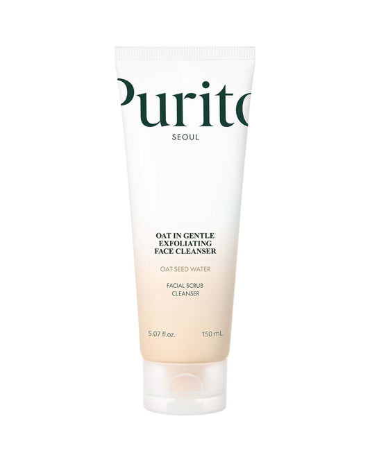 Oat-in Gentle Exfoliating Face Cleanser Water Cleanser Purito Seoul 