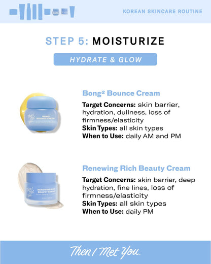 Bong² Bounce Cream Facial Moisturizer Then I Met You 