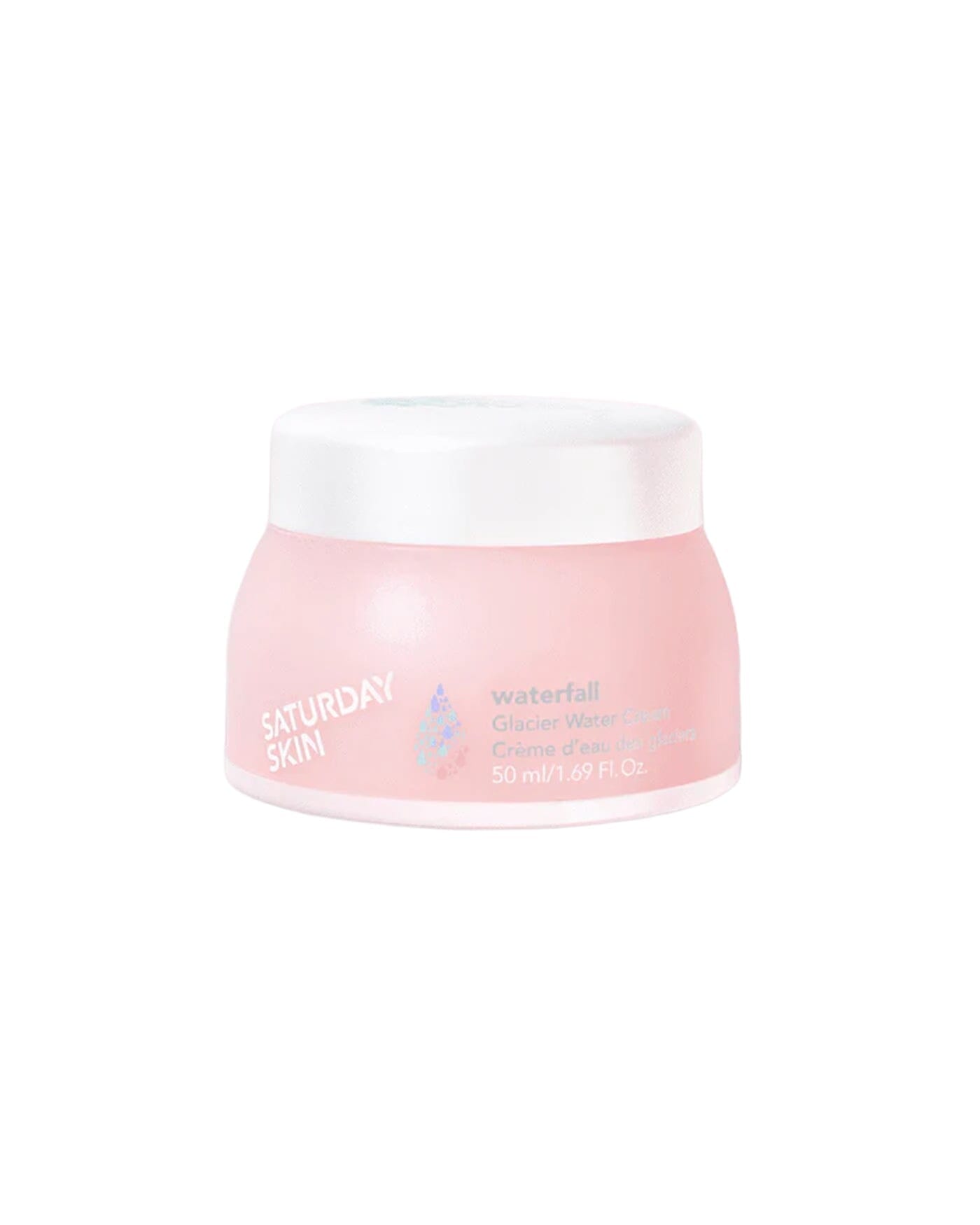 Waterfall Glacier Water Cream Facial Moisturizer SATURDAY SKIN 50 ml (Jar) 