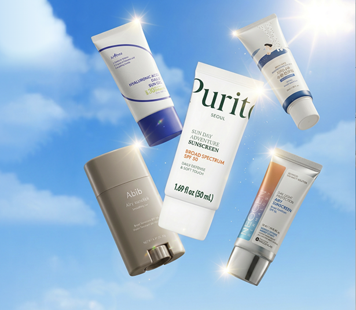 Stock Up On K-Beauty Sunscreens