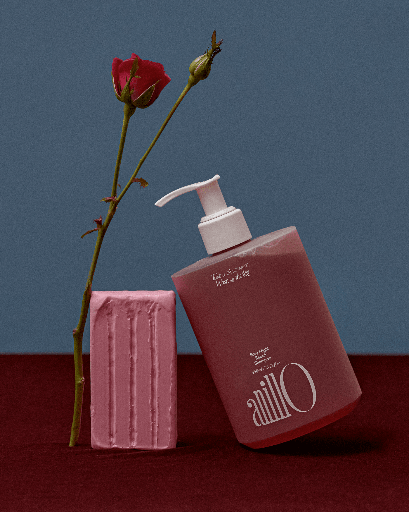 Rosy Night Repair Shampoo Anillo 