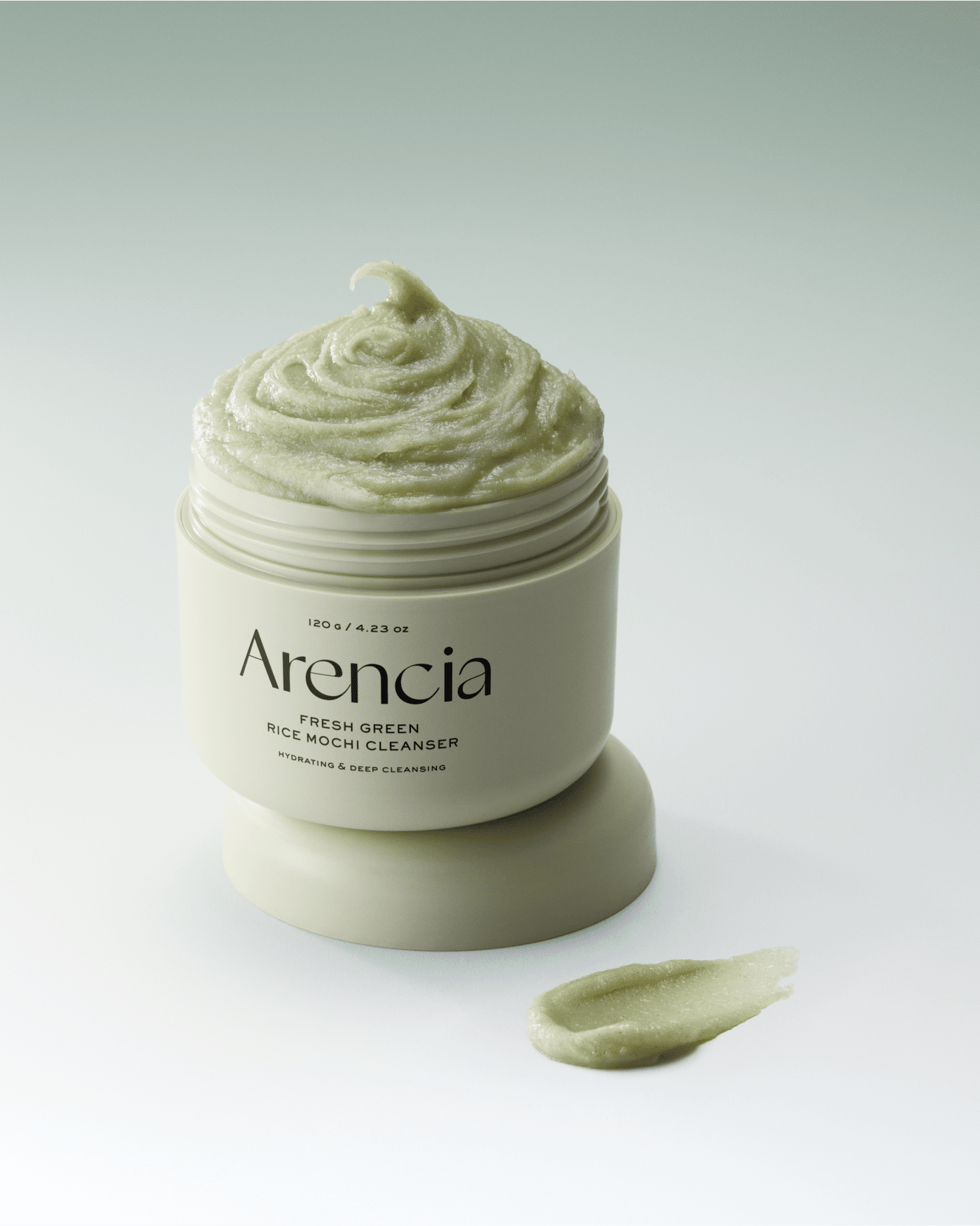 Fresh Green Rice Mochi Cleanser Water Cleanser Arencia 