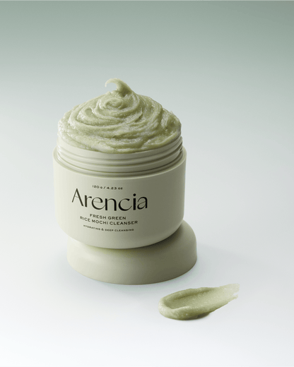 Fresh Green Rice Mochi Cleanser Water Cleanser Arencia 