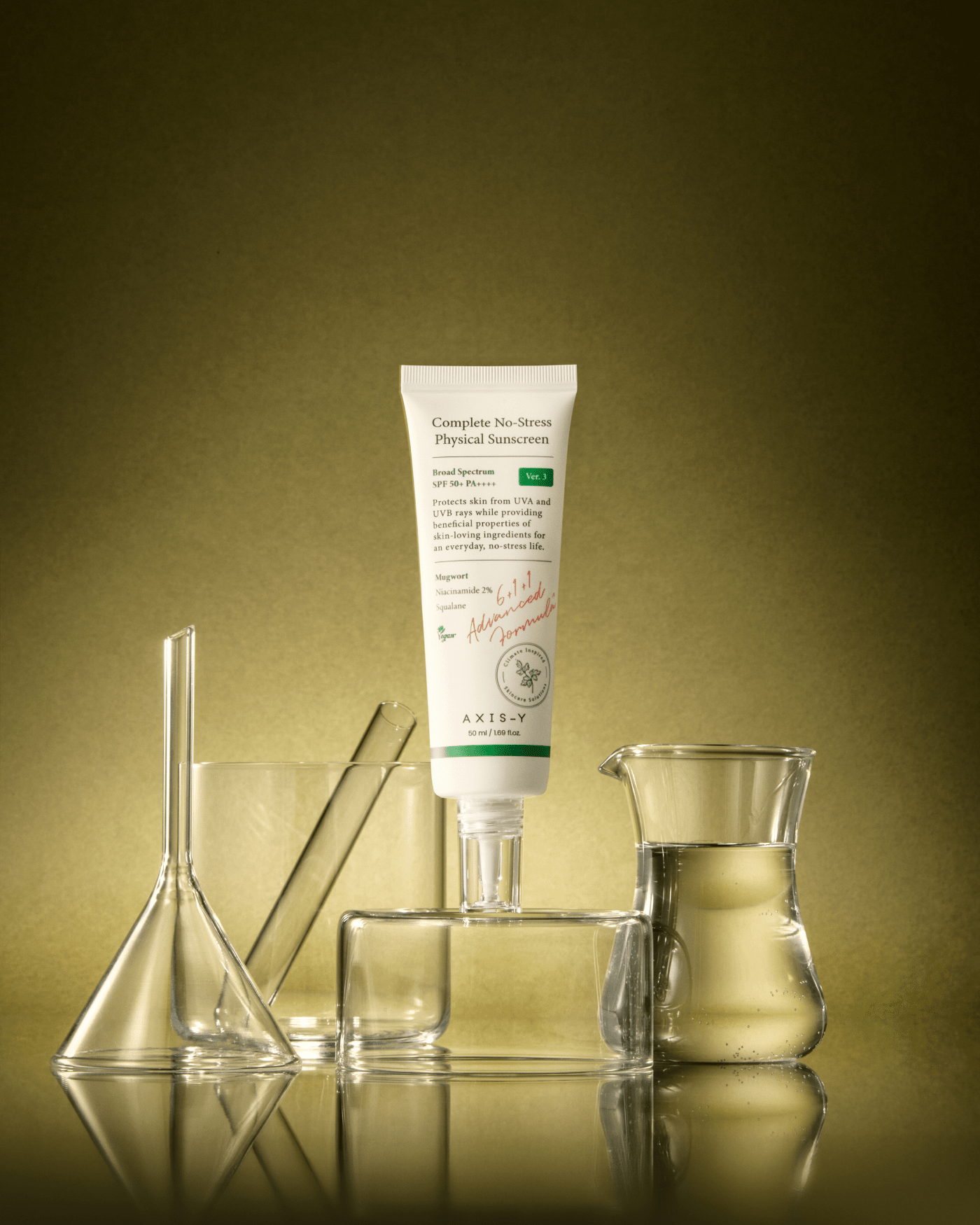 Complete No-Stress Physical Sunscreen SPF 50+ Sunscreen AXIS-Y 
