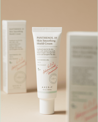 Panthenol 10 Skin Smoothing Shield Cream Facial Moisturizer AXIS-Y 