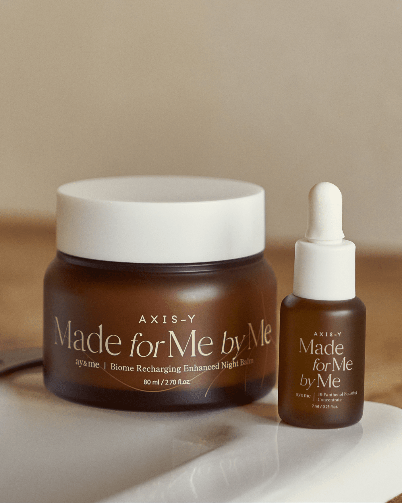ay&me Biome Recharging Night Renewal Set AXIS-Y 