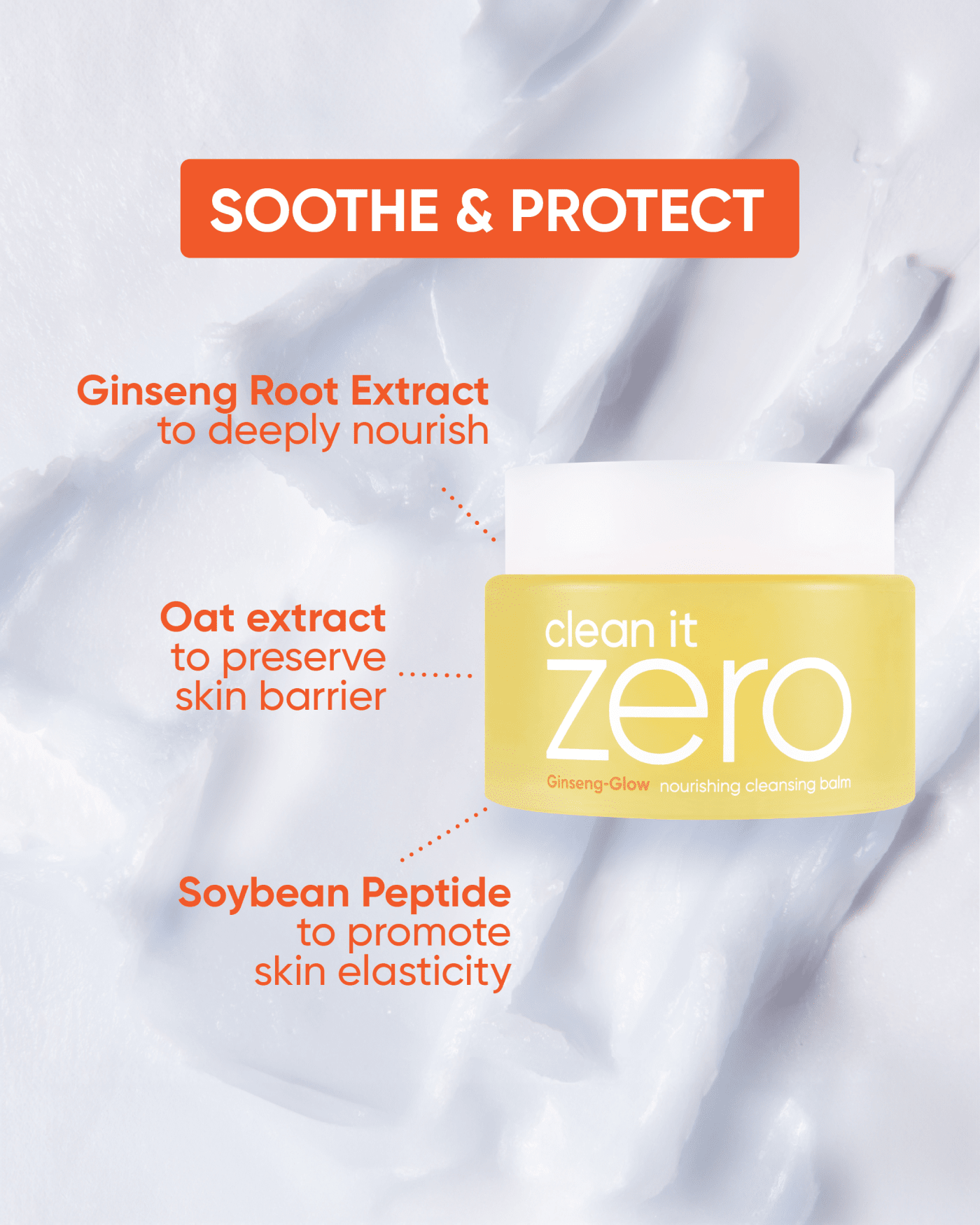 Clean It Zero Cleansing Balm Nourishing Oil Cleanser BANILA CO 