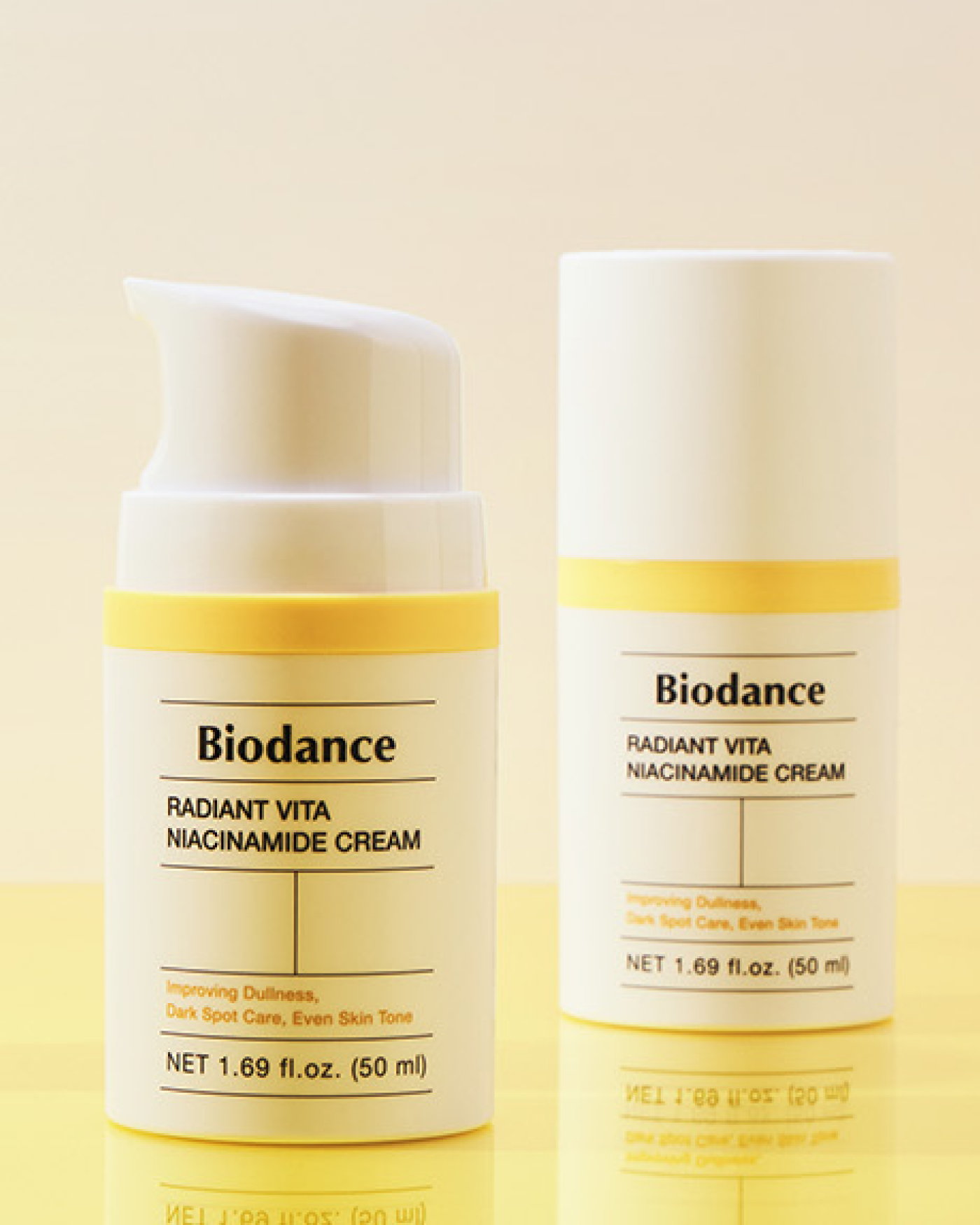 Radiant Vita Niacinamide Cream Facial Moisturizer Biodance 