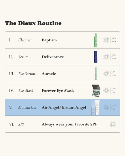Instant Angel Skin Restoring Moisturizer Facial Moisturizer Dieux 