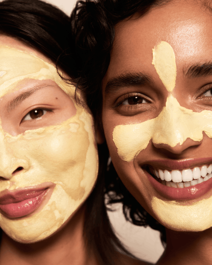 Vitamin C Treatment Mask w/ Brush Wash Off Masks Gleamin 