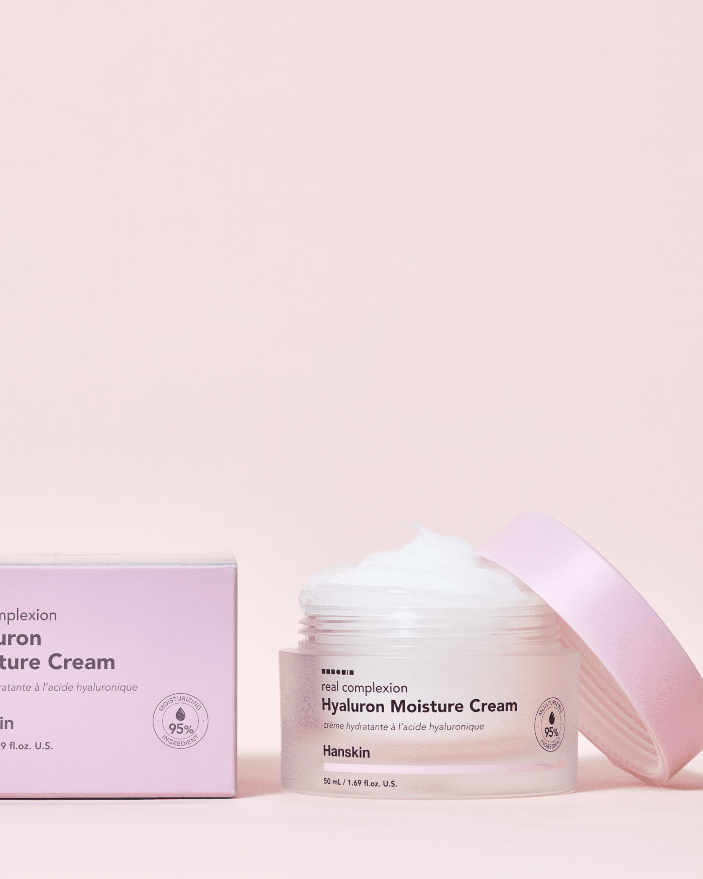 Real Complexion Hyaluron Moisture Cream Facial Moisturizer HANSKIN 