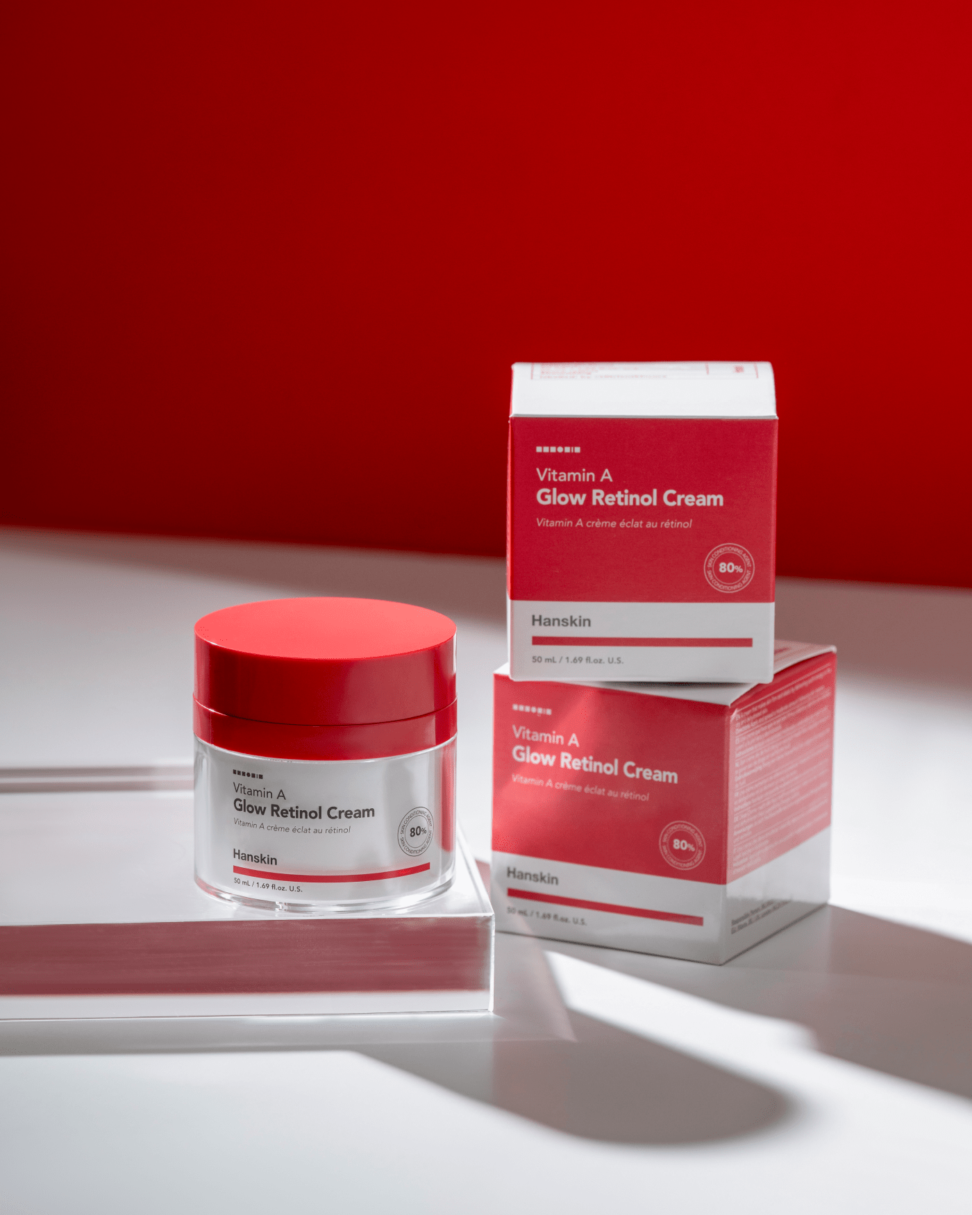 Vitamin A Glow Glow Retinol Cream Facial Moisturizer HANSKIN 